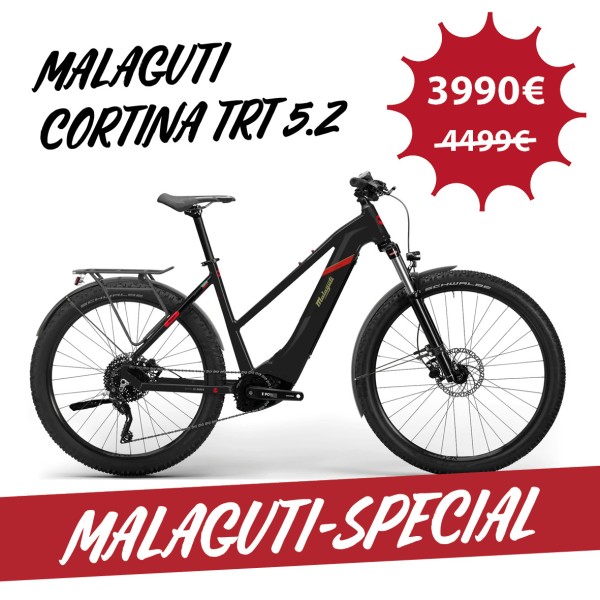 Malaguti Cortina TRT 5.2 - MY23 - SCHWARZ | ROT | GOLD